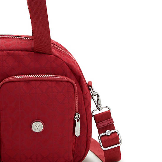 Kipling Cool Defea Iconic Skuldertasker Rød | DK 1394IL